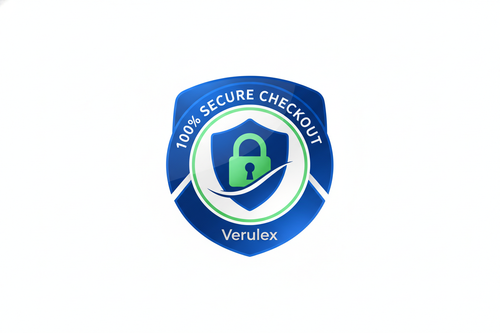 Secure Checkout Badge - White Background
